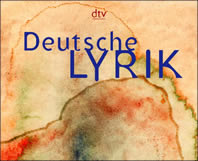 Cover: Deutsche Lyrik von den Anfngen - Hier klicken fr mehr Infos zum Werk...