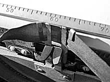 Detail: Schreibmaschine