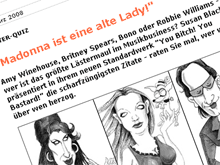Werbequiz auf SPIEGEL Online