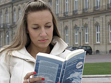 Stuttgart liest ein Buch (Foto: Wolfgang Tischer)