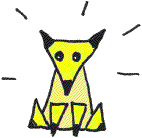Yellow Wating Dog - (c) by Jan Dintenbusch