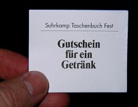 Gutschein f&uuml;r ein Getr&auml;nk