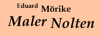 Eduard Mörike: Maler Nolten