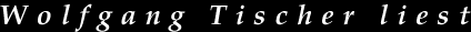 Wolfgang Tischer liest Gruselgeschichten von Edgar Allan Poe
