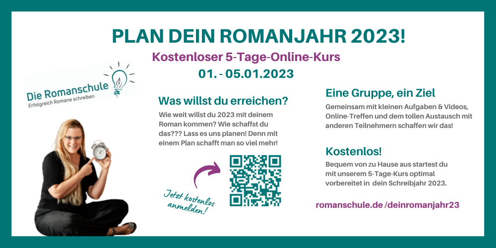 Romanschule: Plan dein Romanjahr 2023
