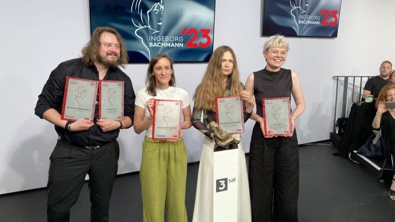 Bachmannpreis 2023 geht an Valeria Gordeev für den Text »Er putzt«