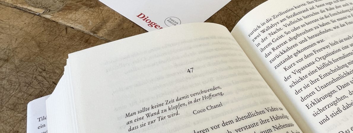 Liebevoll gestaltete bücher vom Diogenes Verlag