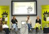 Anna Humbert (dtv), Autorin Anne Sauer, Kais Harrabi, Astrid Böhmisch und Ilke Sayan