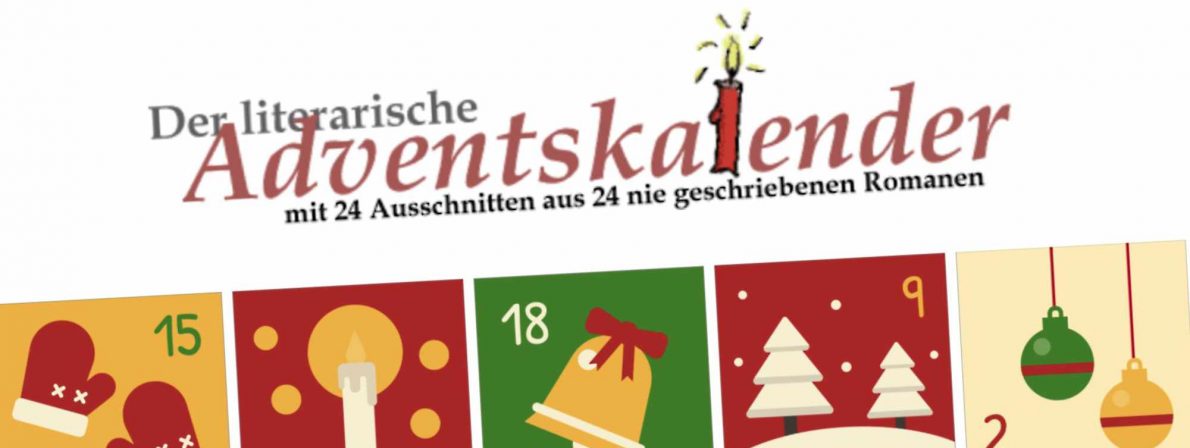So präsentierte sich der Adventskalender des literaturcafe.de noch im letzten Jahr