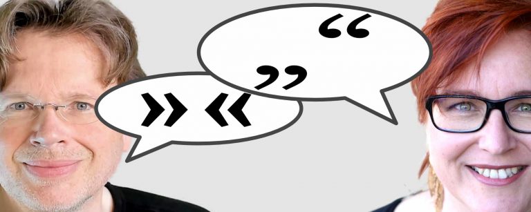 Anführungszeichen: Korrekte Zeichensetzung bei wörtlicher Rede