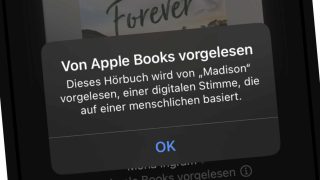 Tod der Hörbuchsprecher? Apple lässt künstliche Intelligenz vorlesen