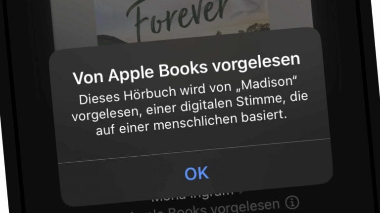 Tod der Hörbuchsprecher? Apple lässt künstliche Intelligenz vorlesen