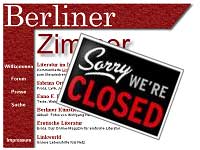 Literaturwebsite »Berliner Zimmer« ist endgültig geschlossen