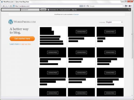 Blackout Day: WordPress.com