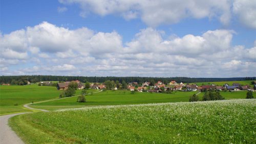 Blick auf Igelsberg