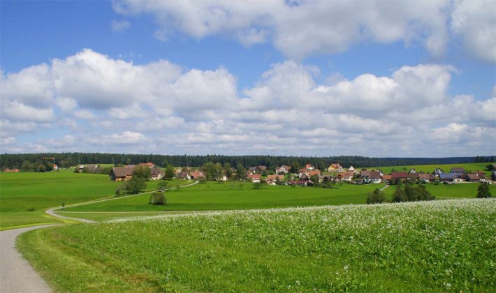 Blick auf Igelsberg