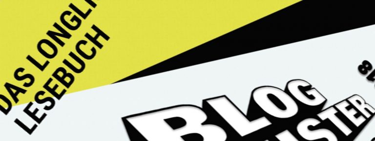 Blogbuster 2018: Die Longlist und das Lesebuch sind da