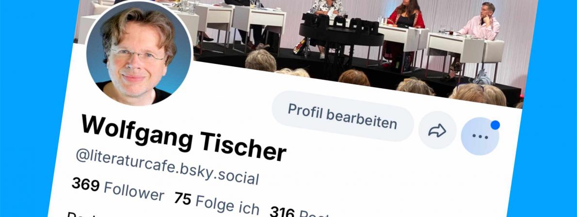 Screenshot des Bluesky-Profils