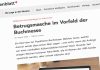 Beitrag im Börsenblatt (Screenshot)