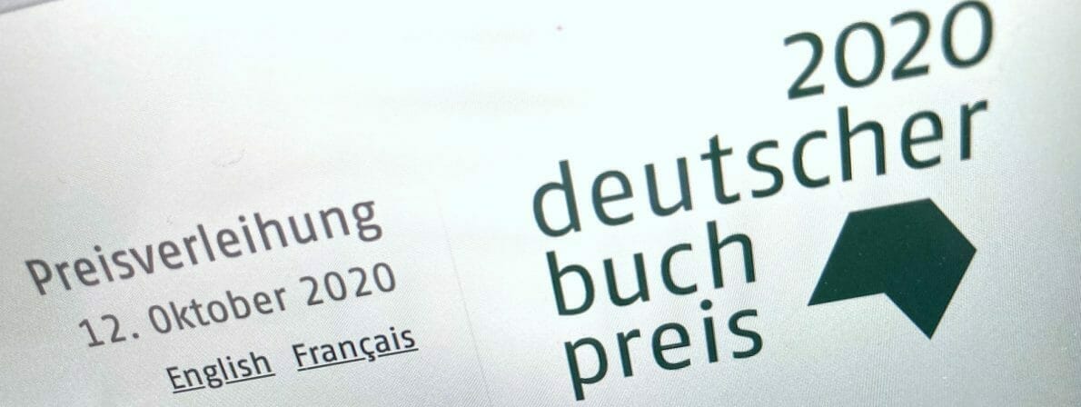 Die Longlist zum Deutschen Buchpreis 2020