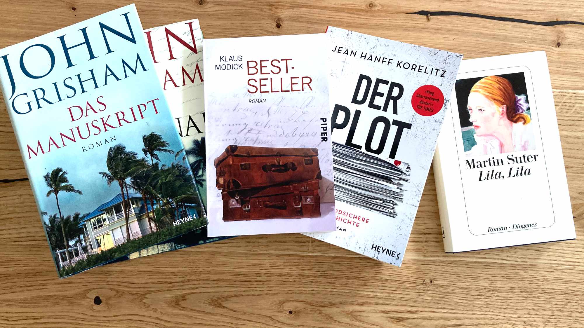 Von Grisham bis Suter: Romane über gesuchte und geklaute Manuskripte
