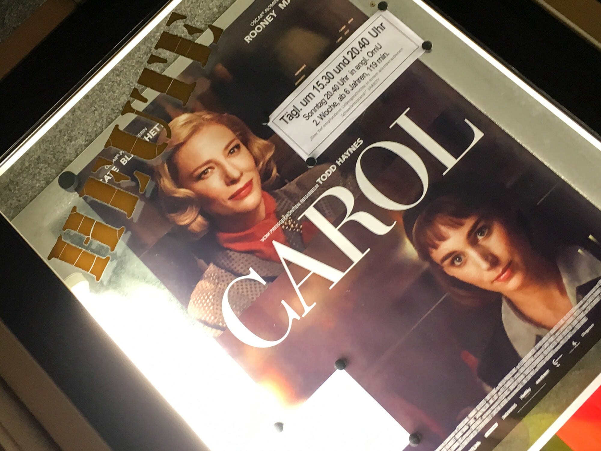 Carol im Kino