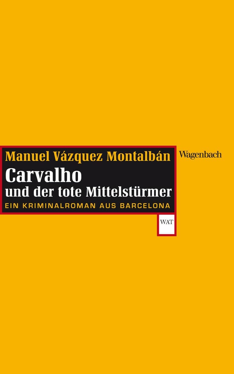 Krimi: Wolfgang Tischer liest Manuel Vázquez Montalbán auf den Stuttgarter Buchwochen