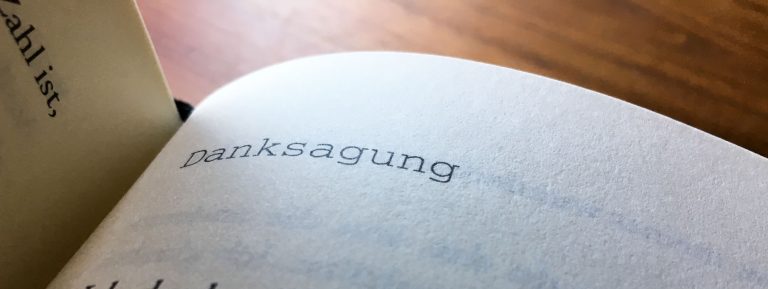 #verlagebesuchen oder Warum haben Bücher keinen Abspann?