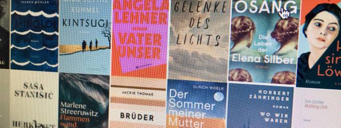 Die Longlist zum Deutschen Buchpreis 2019
