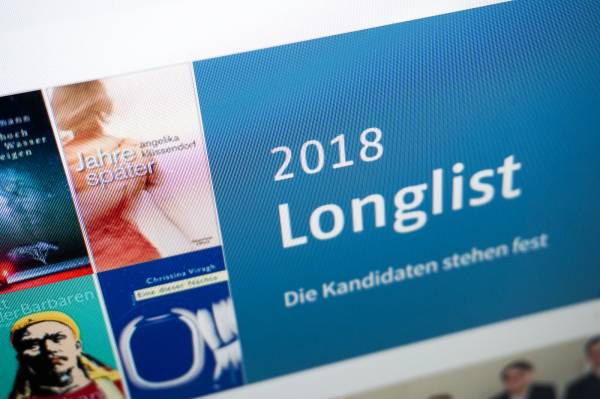 Maltes Meinung: Die Longlist zum Deutschen Buchpreis 2018 (1/5)