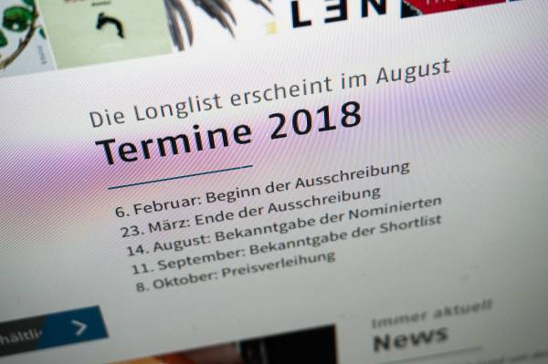 Maltes Meinung: Die Longlist zum Deutschen Buchpreis 2018 (3/5)