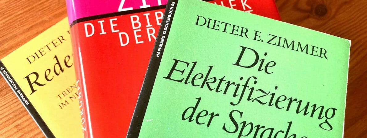 Bücher von Dieter E. Zimmer