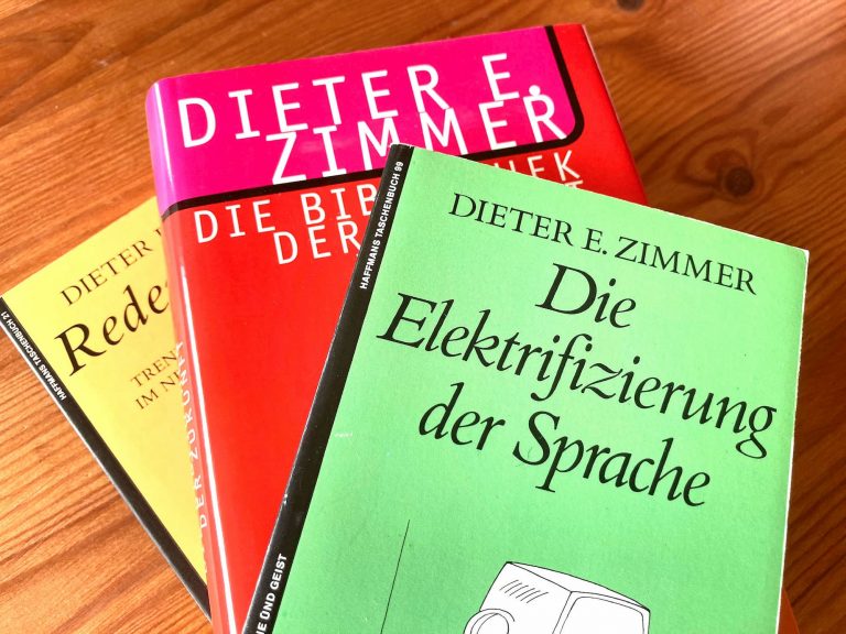 Der Elektrifizierer der Sprache: Dieter E. Zimmer ist tot