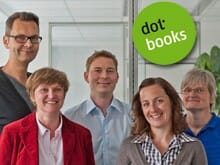 Das Team des dotbooks Verlags (Foto © Peter von Felbert)