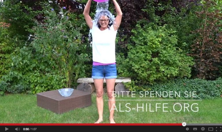 Warum ich nicht an der Ice-Bucket-Challenge teilnehme