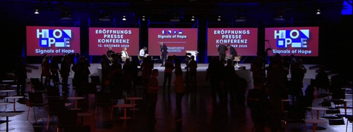 Eröffnung der Frankfurter Buchmesse 2020