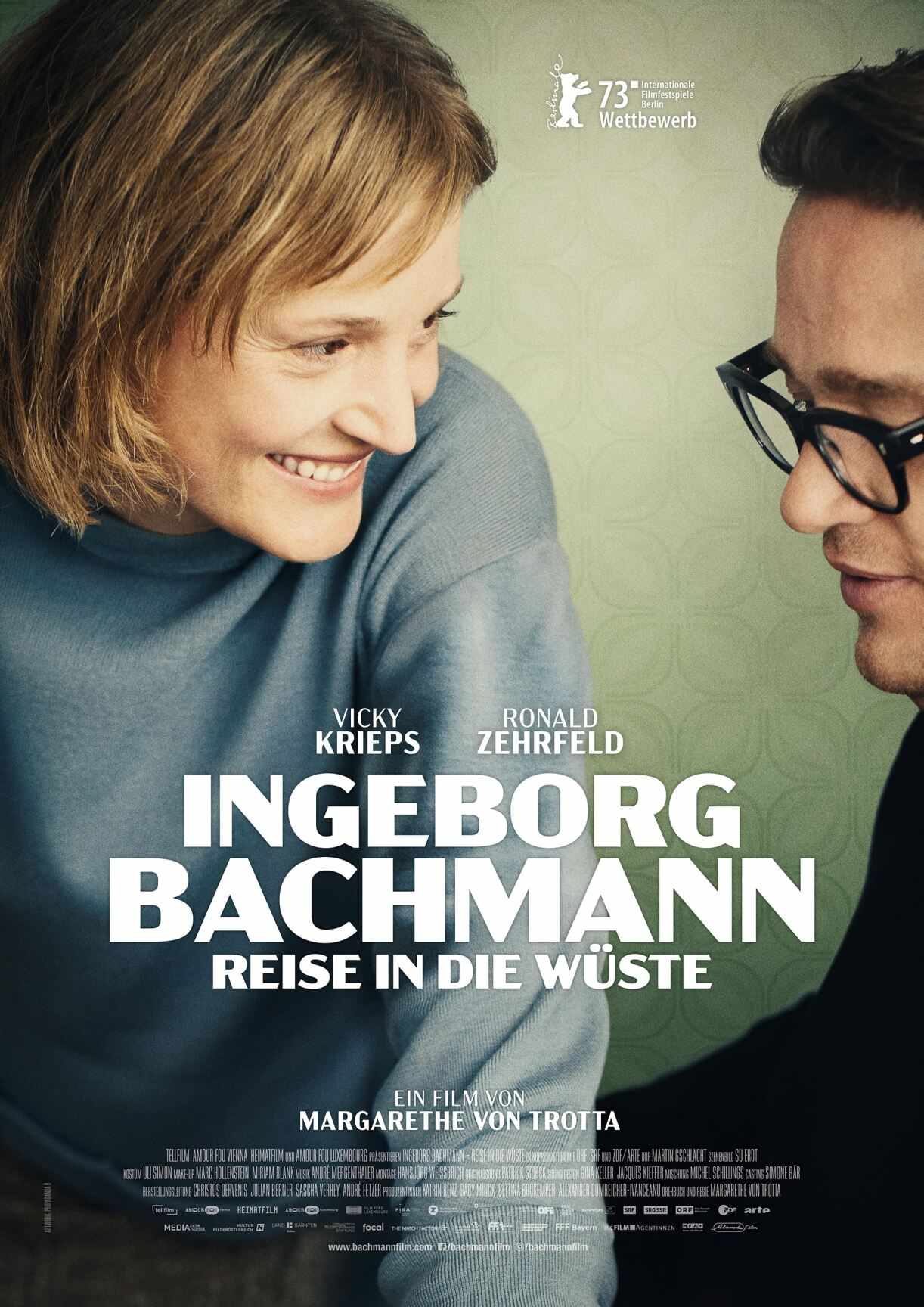 Kinoplakat: Ingeborg Bachmann – Reise in die Wüste