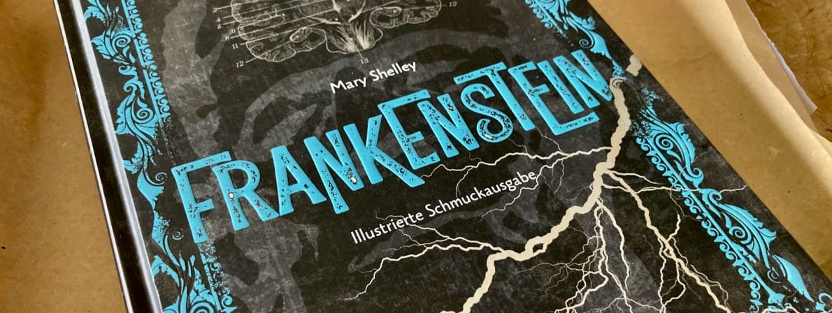 Frankenstein: Cover der Ausgabe im Coppenrath Verlag