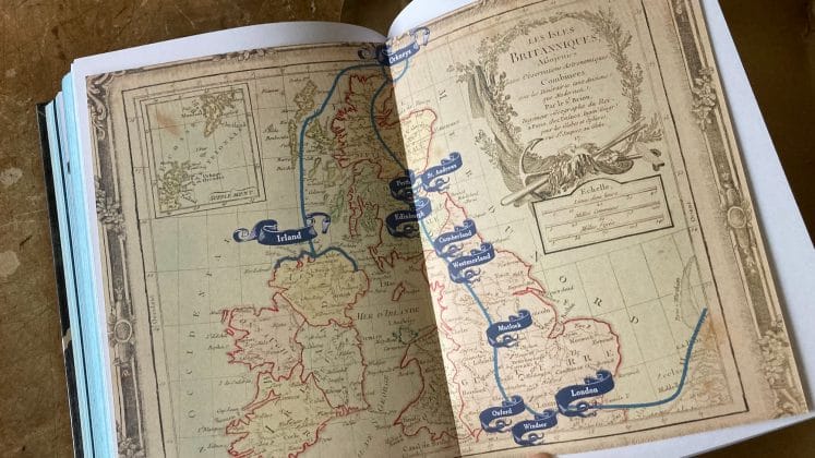 Eine Reiseroute durch England, Schottland und Irland