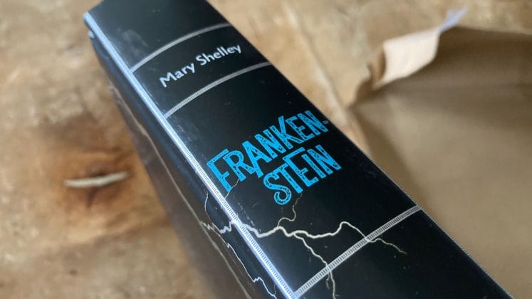 Frankenstein: Buchrücken