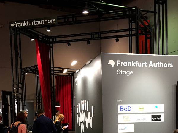 Frankfurt Authors Stage auf der Frankfurter Buchmesse 2019