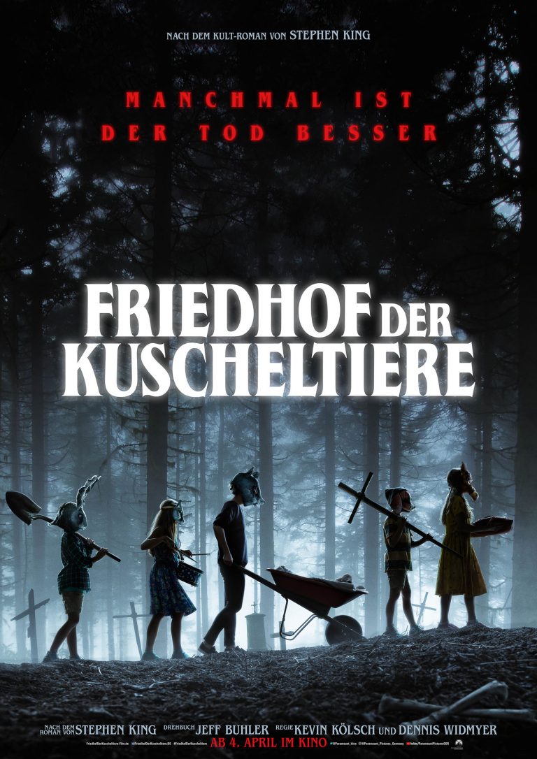 Jetzt im Kino: Wir verlosen »Friedhof der Kuscheltiere« von Stephen King als Taschenbuch