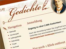 Abzocker-Website: Wenn ein Goethe-Gedicht plötzlich 60 Euro kostet