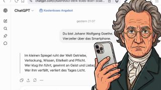 »ChatGPT, schreibe wie Goethe!« – »Nö, mach ich nicht.«