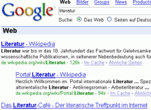 Das literaturcafe.de ist nicht mehr in Google verzeichnet?