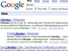 Das literaturcafe.de ist nicht mehr in Google verzeichnet?