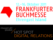 Bloggertreffen auf der Frankfurter Buchmesse 2011 am Hotspot Digital Realtions