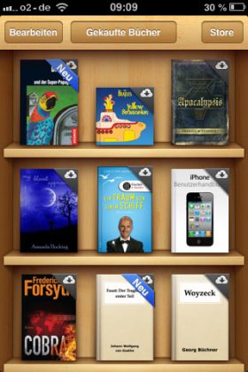 iBooks 3.0 - Die Bibliothek