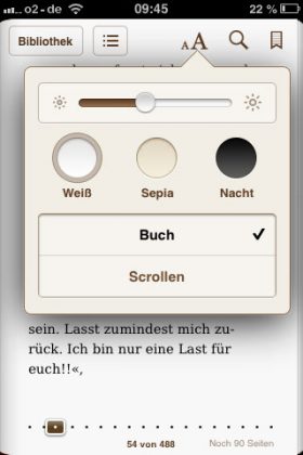 Ansicht umstellen (2)