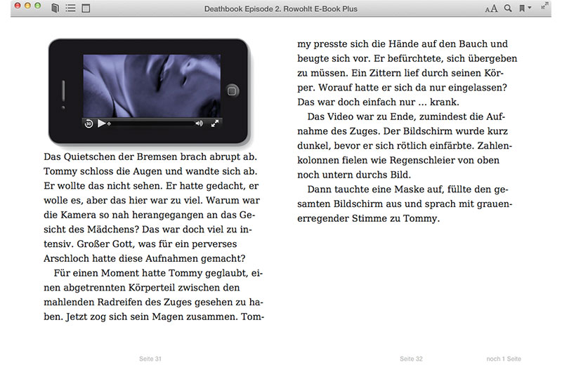 iBooks für Mac:Darstellung